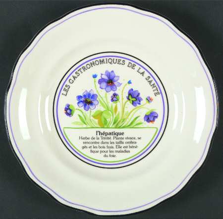 Les Gastronomiques Jardin Enchant Salad Plate