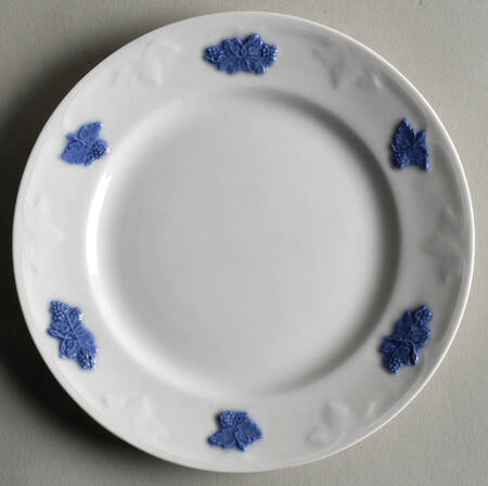 Bla Blom (Name In Banner) Bread & Butter Plate