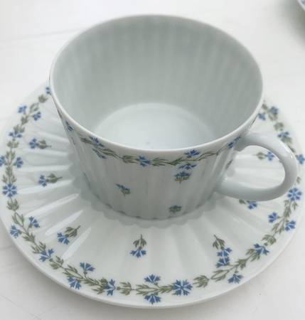 St Germain Flat Cup & Saucer Set