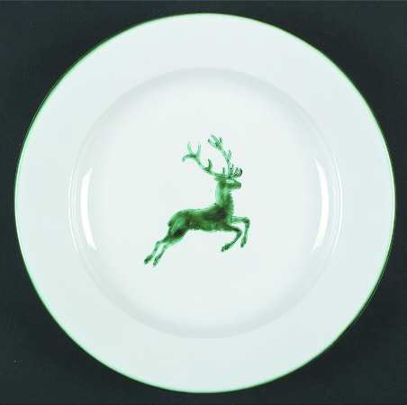 Wild Stag Green (Smooth, Rim) by Gmundner Austria