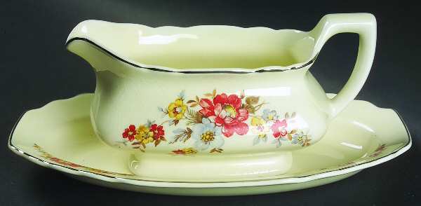 GEO333 Gravy Boat & Underplate/Relish