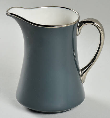 Contessa Peacock Blue (Coupe, Platinum) Creamer