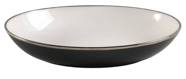 Contessa Peacock Blue (Coupe, Platinum) 9" Oval Vegetable Bowl