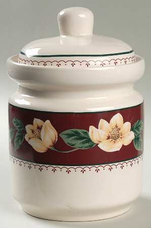 Magnolia Bloom Extra Large Canister & Lid