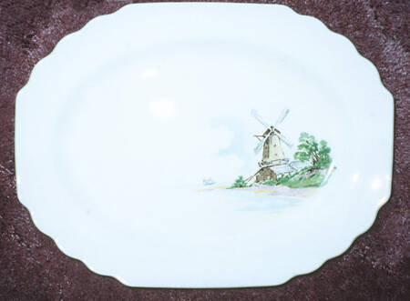 GEO342 13" Oval Serving Platter
