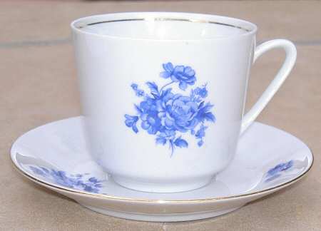 GMY110 Flat Cup & Saucer Set