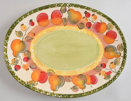 Clementine 15" Oval Serving Platter