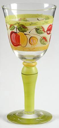 Clementine Glassware Goblet