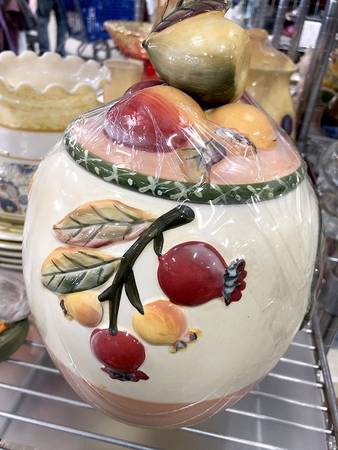 Clementine Medium Canister & Lid