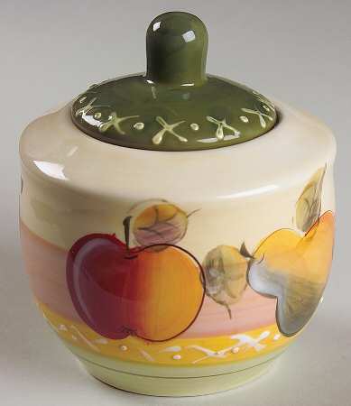 Clementine Sugar Bowl & Lid