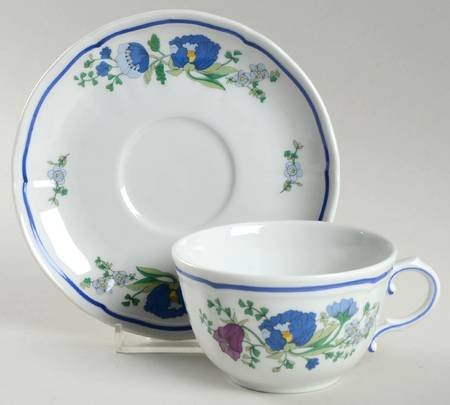 Lerici Flat Cup & Saucer Set