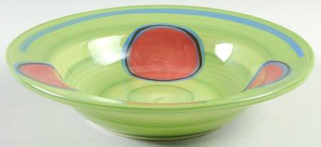 Creation Green 10" Individual Pasta Bowl