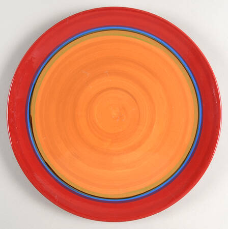 Creation Red Service Plate (Charger)
