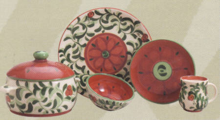 Gabriel Round Covered Vegetable
