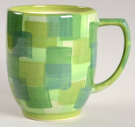 Kaleidoscope Green Mug
