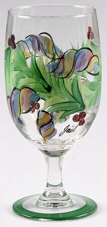 Yuletide 16 Oz Glassware Goblet