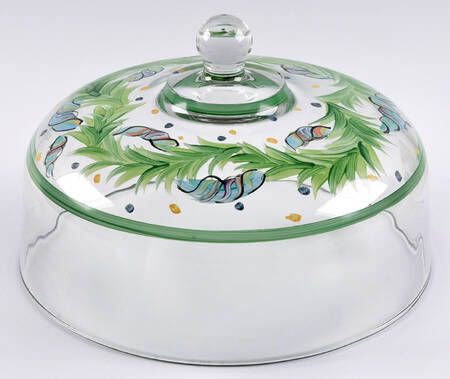 Yuletide Glassware Dome