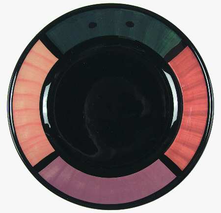Black Group Soup/Cereal Bowl