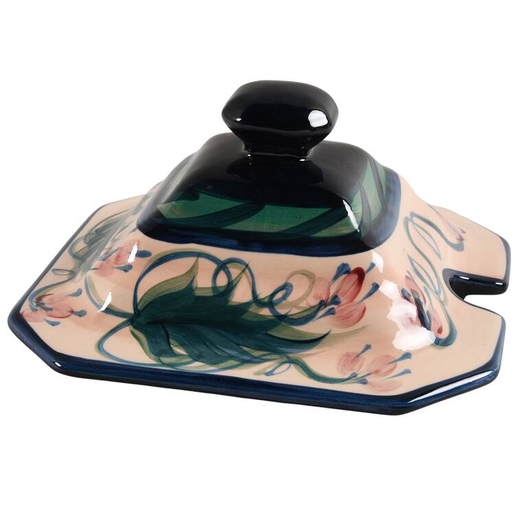 Light Blue Grapevine Lid for Tureen