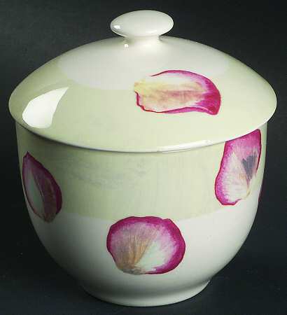 Rose Sugar Bowl & Lid
