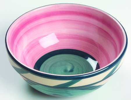 Pink Azalea 6" Ribbed Mixing Bowl