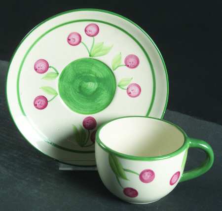 GAN8 Flat Cup & Saucer Set