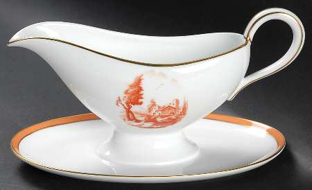 Tuscany Gravy Boat with Attached Underplate