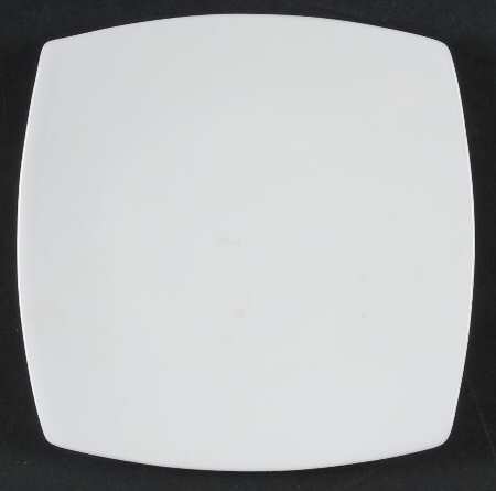 Vela White Salad Plate