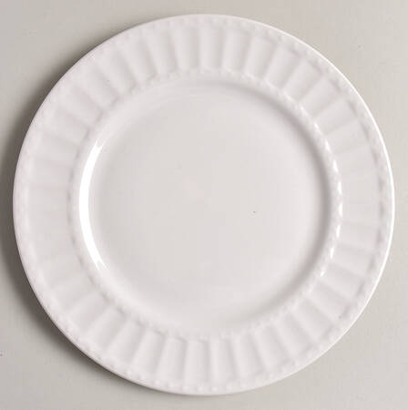Regalia White Salad Plate