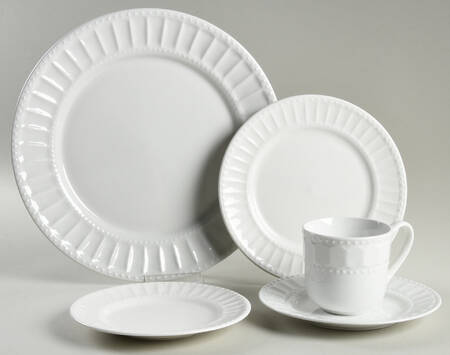 Regalia White 40  Piece Estate Set