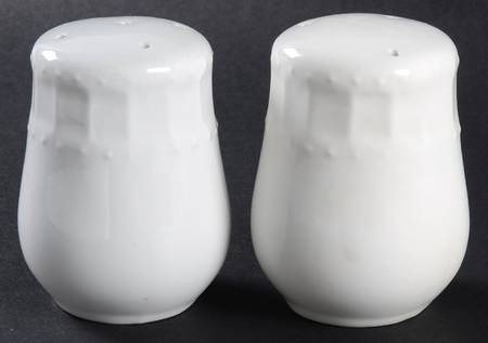 Regalia White Salt & Pepper Set