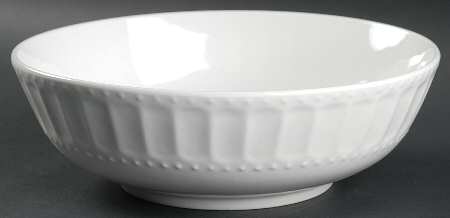 Regalia White 8" Round Vegetable Bowl