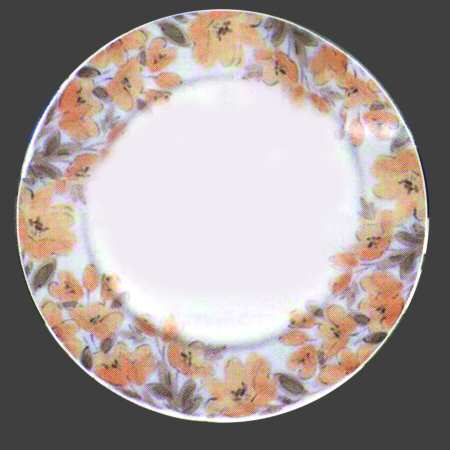 Floral Cascade Yellow by Gibson Designs