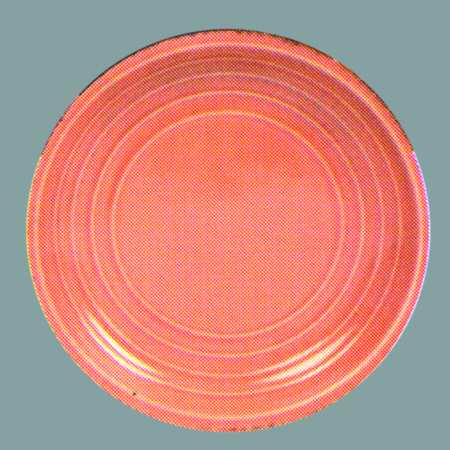 Solid Color Saffron (Yellow) Dinner Plate