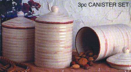 Urban Cowboy Birch (3 Piece) Canister Set (Box Set)