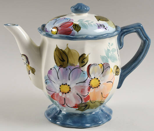 Crazy Daisies Teapot & Lid