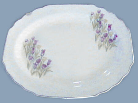 5S84492-H 13" Oval Serving Platter