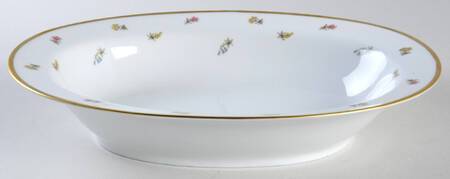 GIN162 10" Oval Vegetable Bowl