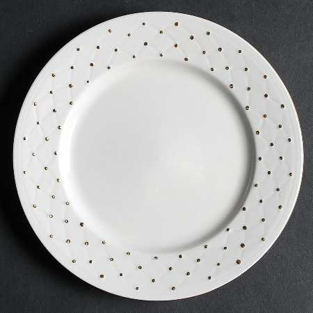 Golden Interlude Salad/Dessert Plate by Gourmet Expressions