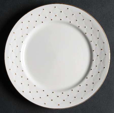 Golden Interlude Bread & Butter Plate/Cup Saucer
