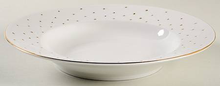 Golden Interlude Rim Soup Bowl