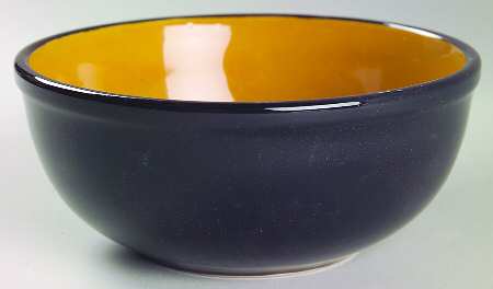 Color Oasis Apricot Soup/Cereal Bowl