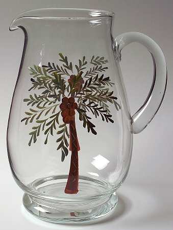 Bahama Glassware Pitcher