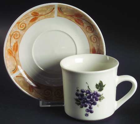 Trentino Flat Cup & Saucer Set
