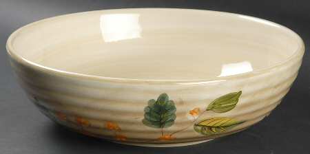 Shadow Wood 9" Round Vegetable Bowl by Gibson Designs