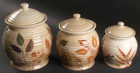 Shadow Wood (3 Piece) Canister Set (Box Set)