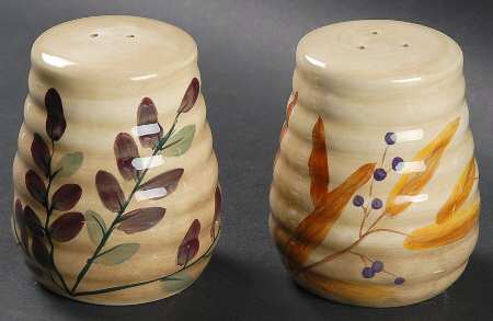 Shadow Wood Salt & Pepper Set by Gibson Designs