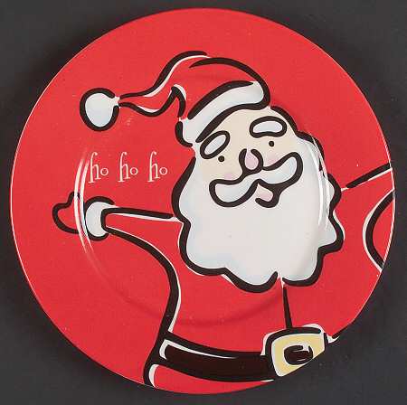 Ho Ho Ho Salad Plate