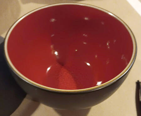 Radiant Red Soup/Cereal Bowl