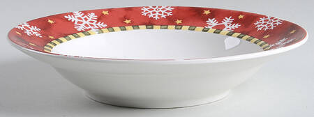 Santa with Friends Soup/Cereal Bowl